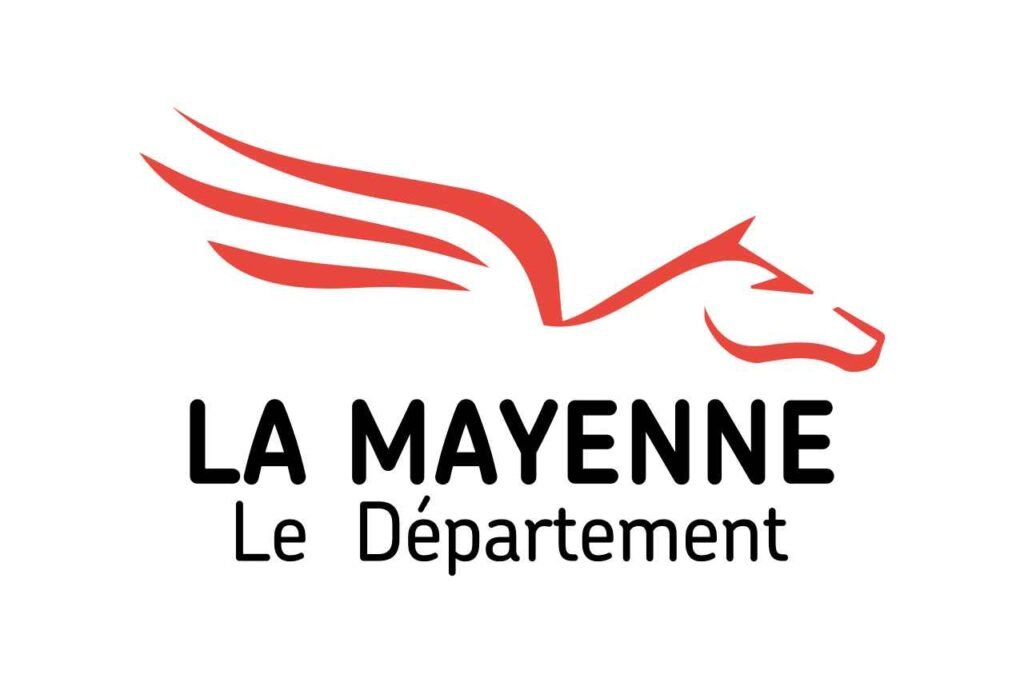 drapeau de la Mayenne