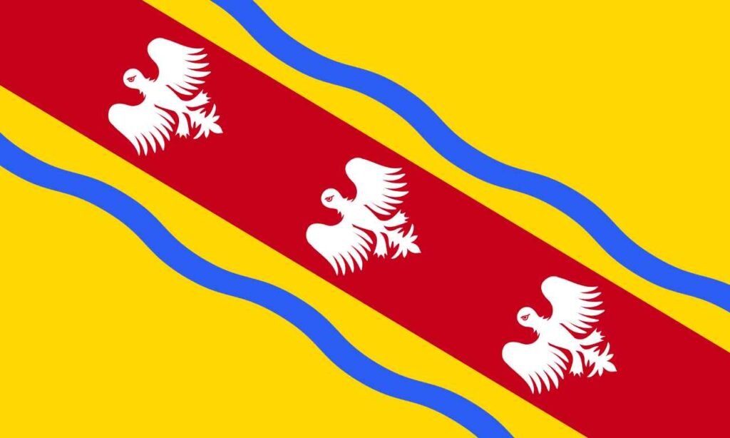 drapeau de la Meurthe-et-Moselle