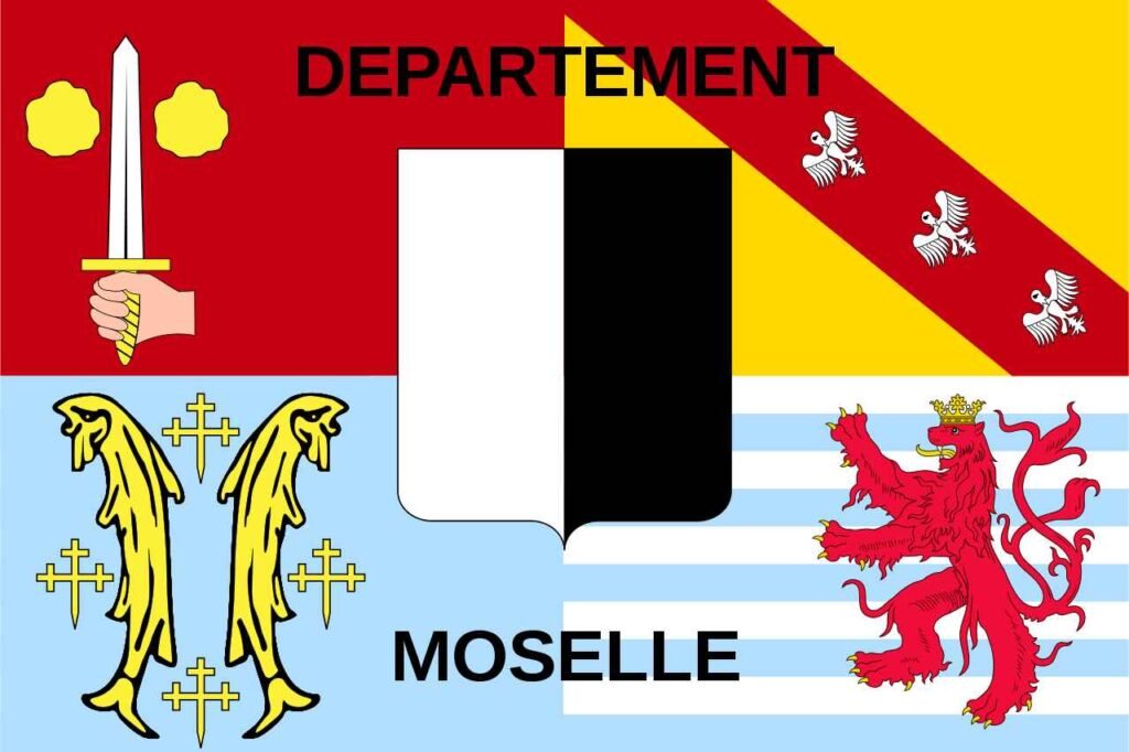 drapeau de la Moselle